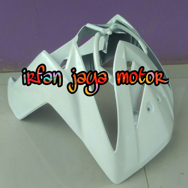 Tameng body depan yamaha mio soul karbu putih