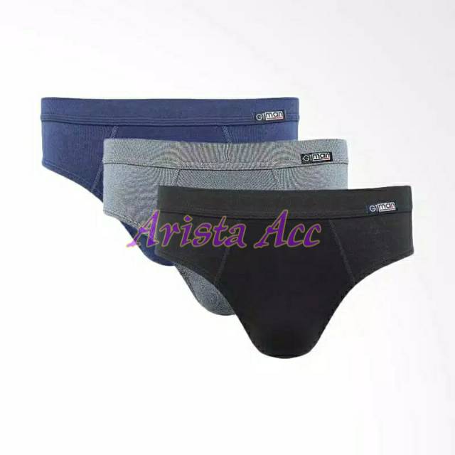 Celana Dalam Pria GT Man 708 Mini Spandex / CD Pria / Harga 1 KOTAK 3 POTONG