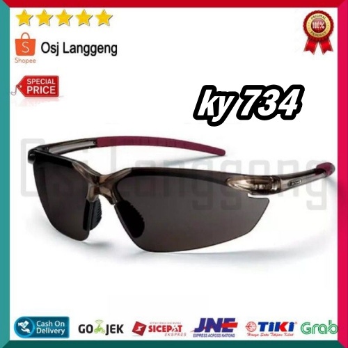 BISA COD | Kacamata Kerja Proyek Safety Glasses King's KY 734 Original