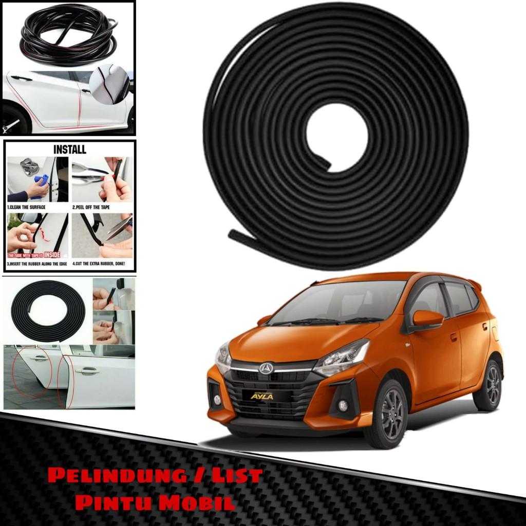 LIST KARET PINTU MOBIL DAIHATSU AYLA