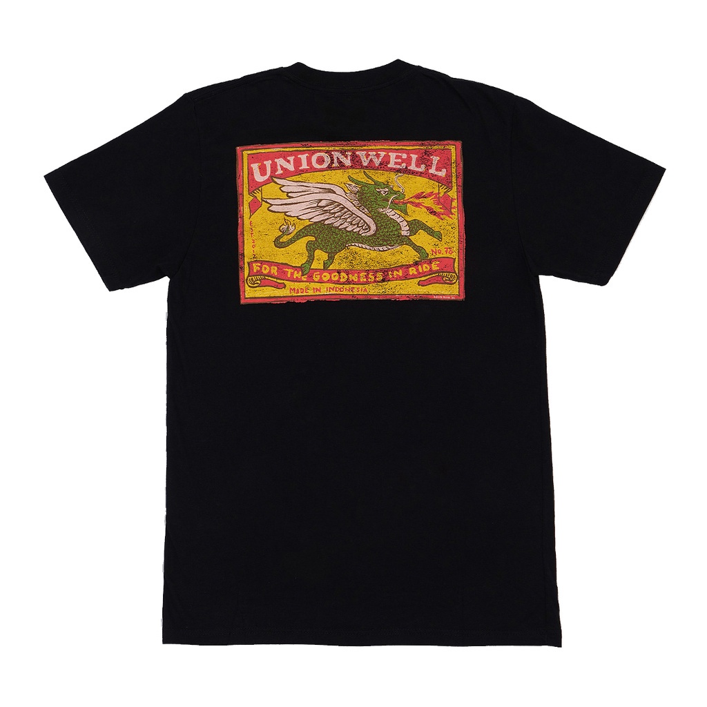 Unionwell Tshirt Original Kaos Pendragon Black