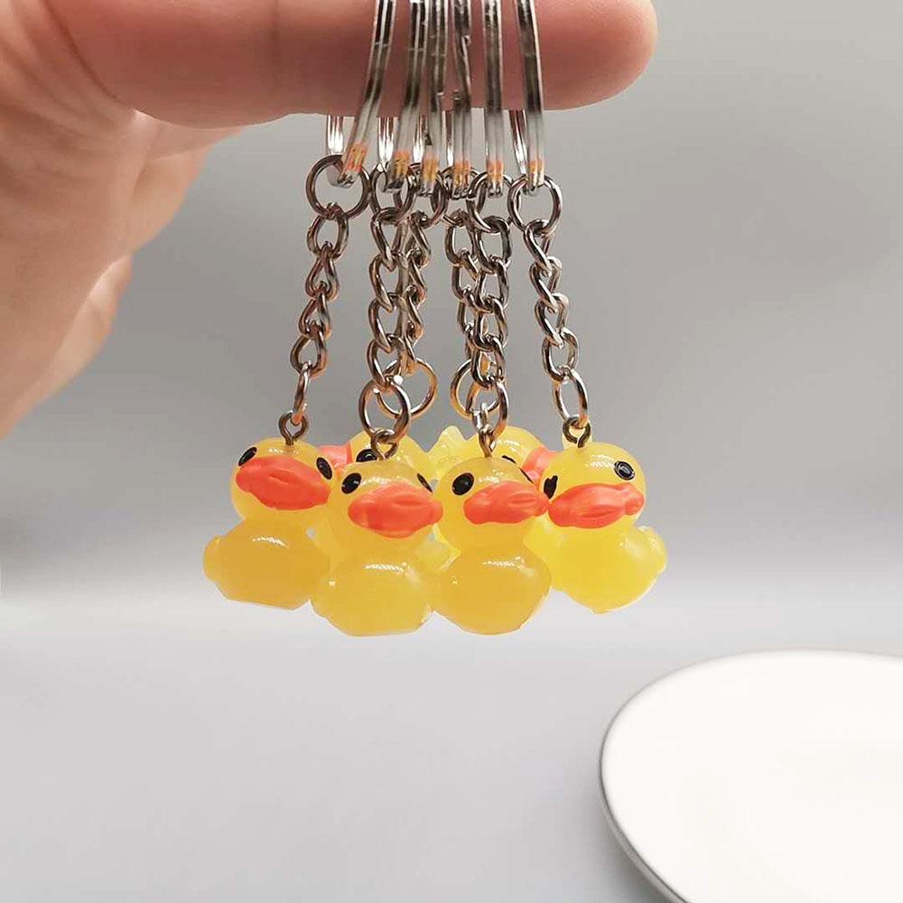 【 ELEGANT 】 Gantungan Kunci Wanita Lovers Hyaluronic Acid Ducks Keychains