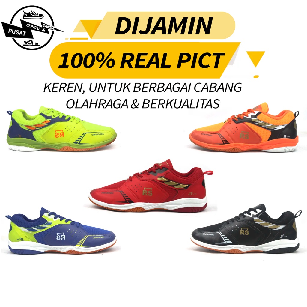 Sepatu Swpatu Srpatu Sapatu Spatu Septu Saptu Olahraga Sport Bulu Tangkis Badminton Voly Volly Poli 