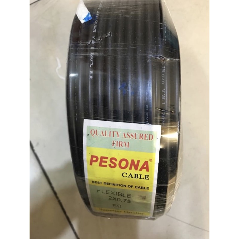 meteran kabel listrik serabut NYYHY 2x0.75 mm kabel nyyhy 2 x 0,75mm kabel serabut meter