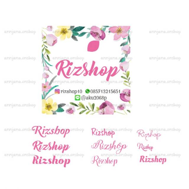 

pesanan rizshop