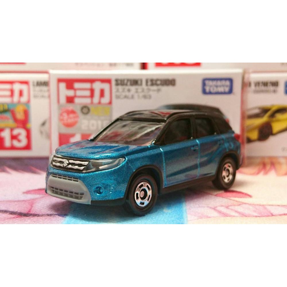 Tomica No 14 SUZUKI ESCUDO Miniatur Diecast Mobil Takara Tomy REGULER