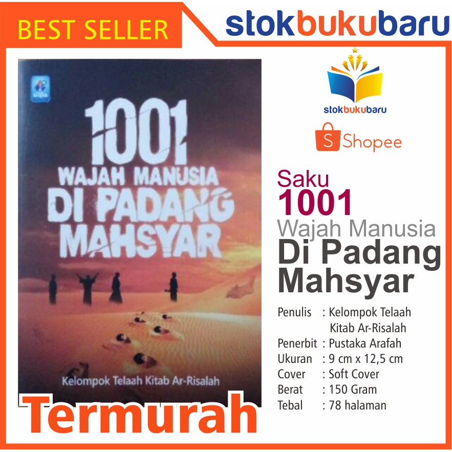 Buku Saku 1001 Wajah Manusia Di Padang Mahsyar Shopee Indonesia