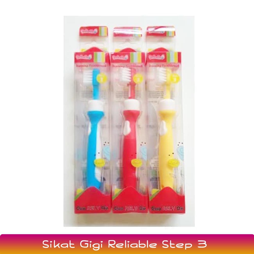 RELIABLE MURAH SIKAT GIGI / SIKAT LIDAH  ANAK TOOTH BRUSH BABYSAFE SILICONE TOOTHBRUSH BABY