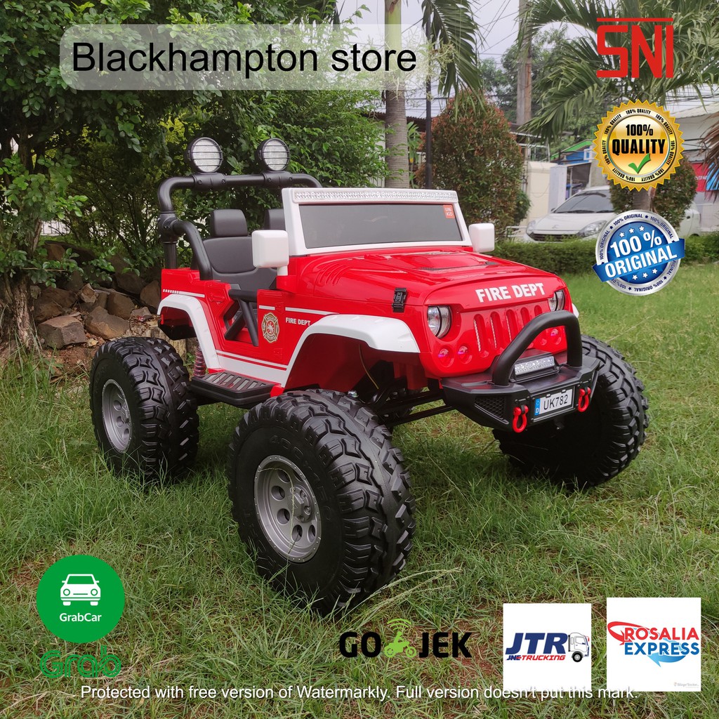 Mainan Anak Mobil Aki Murah MONSTER TRUCK