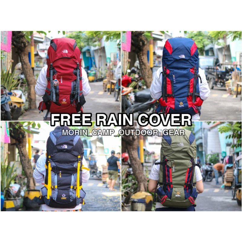 Tas Carrier Elektra 45L+5L Free Rain Cover Bag Tas Carrier Elektra 60L Tas Carrier 60L Carrier 45 Litter Tas Gunung 60 Litter Carrier 60 Litter Carrier 60L Tas Gunung 80L Tas Carrier 80L Paket Mendaki Tas Carrier Elektra 45L