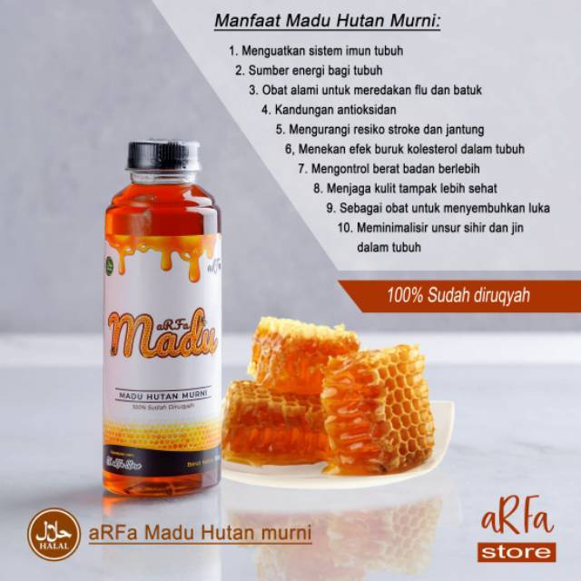 

MADU MURNI HUTAN 100% SUDAH DIRUQYAH