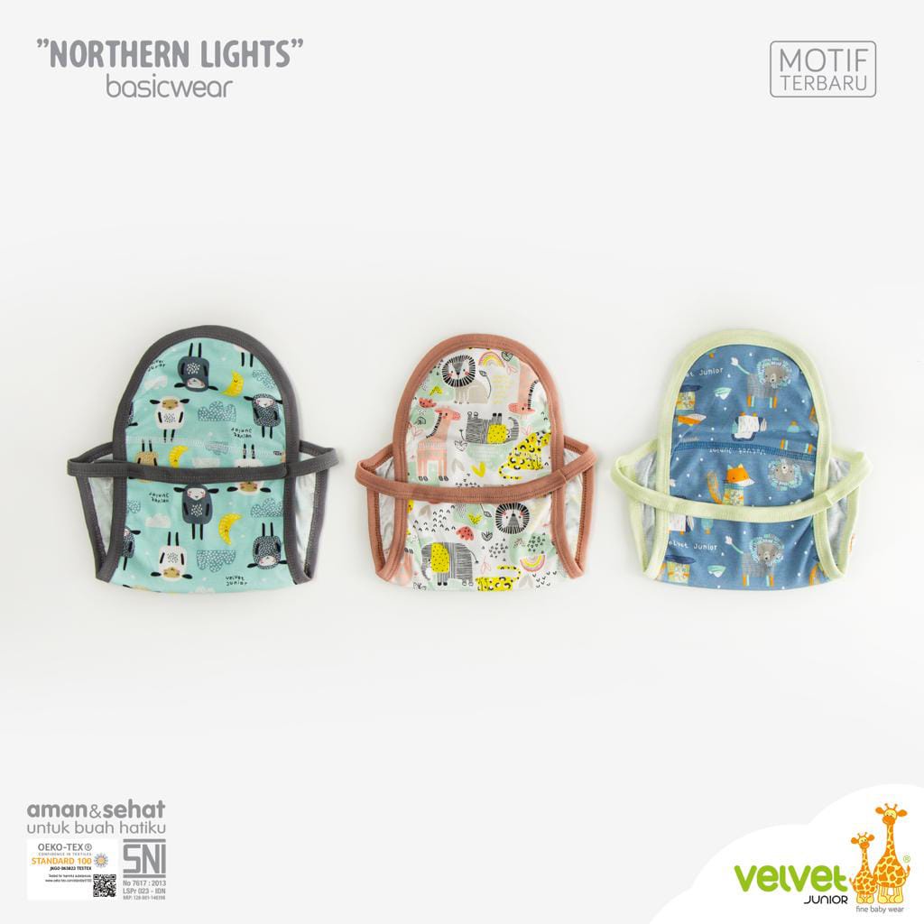 (3PCS) Velvet Junior Popok Bayi Cuci Ulang Cloth Diaper / Popok Kain Newborn