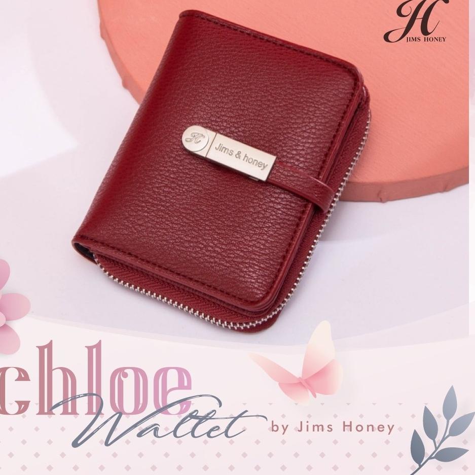 New Product DOMPET LIPAT DAN CARD WALLET MINI WANITA CHLOE WALLET MERK JIMS HONEY