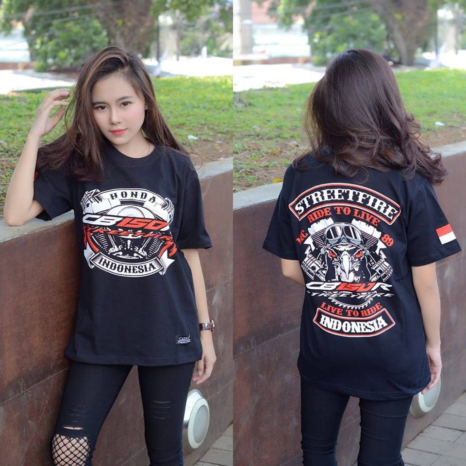 Kaos Motor CB150R BEST PREMIUM DISTRO Bisa BAYAR DITEMPAT / COD Tshirt Honda CB150R Kaos New CB150R 