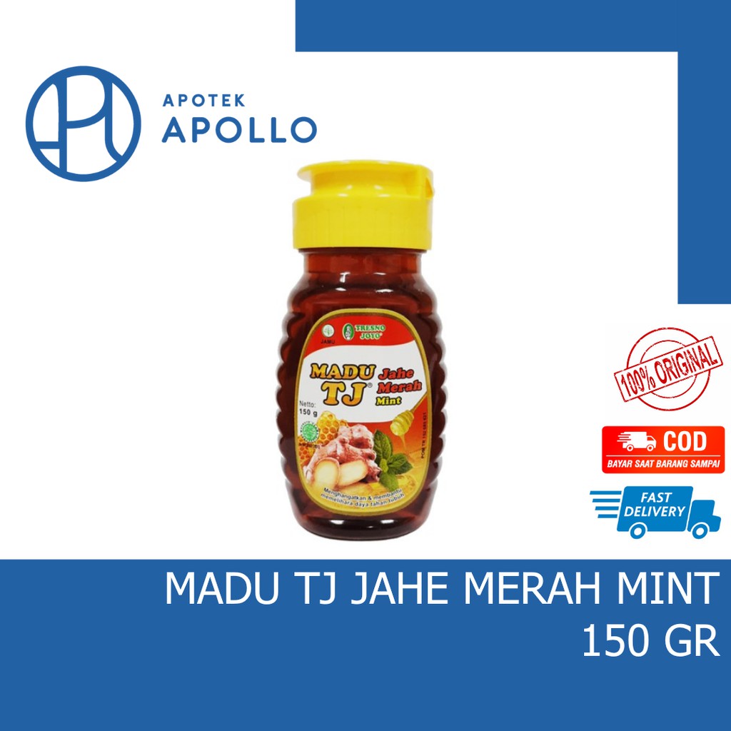 MADU TJ JAHE MERAH MINT 150gr