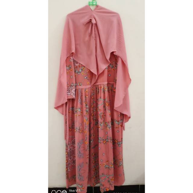 Gamis syar'i misbee premium set khimar