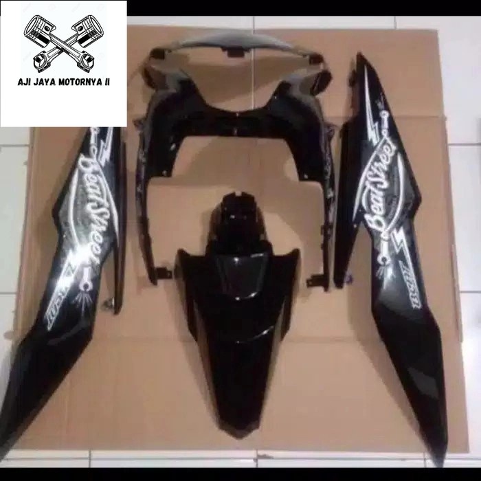 full body halus beat street hitam