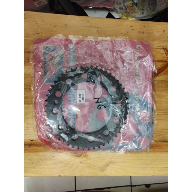 Gir | gear belakang CRF150 VZM ukuran 428-50