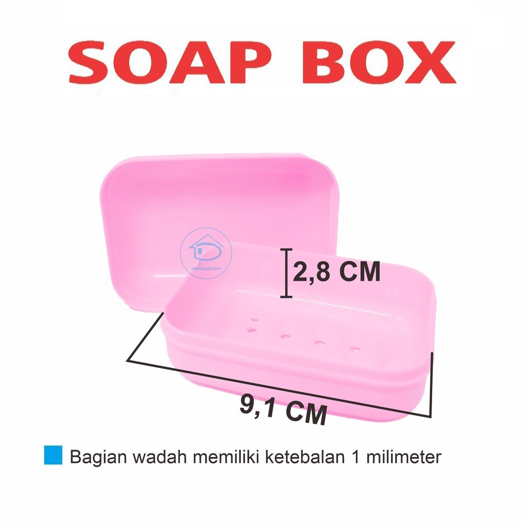 Kotak Sabun /Tempat Sabun Mandi/Holder Box /Cepuk sabun ANGLE