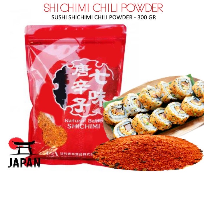 

AMARI NATURAL BASIC SHICHIMI TOGARASHI 300GR - CHILI POWDER - REMPAH