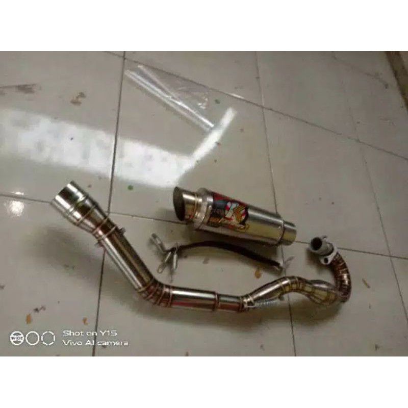 knalpot Kawahara buat KLX crf dractaker