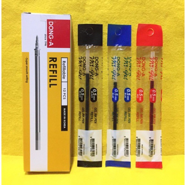 

Refill / isi tinta pulpen my gel / atk grosir murah sekolah