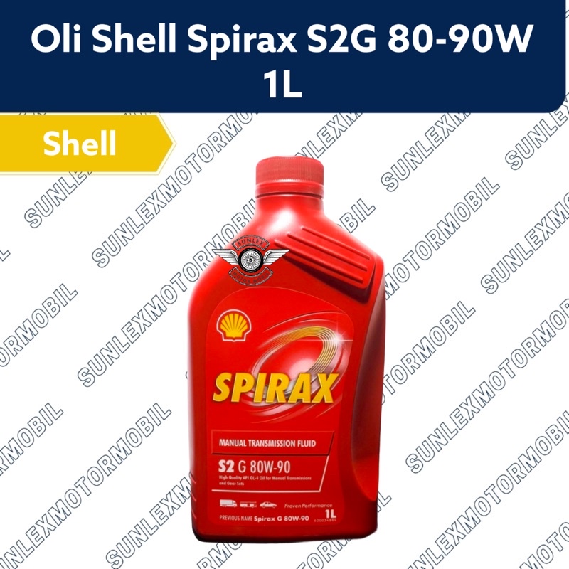 OLI TRANSMISI MANUAL MOBIL SHELL 1L 1LITER SPIRAX S2G90 80-90W