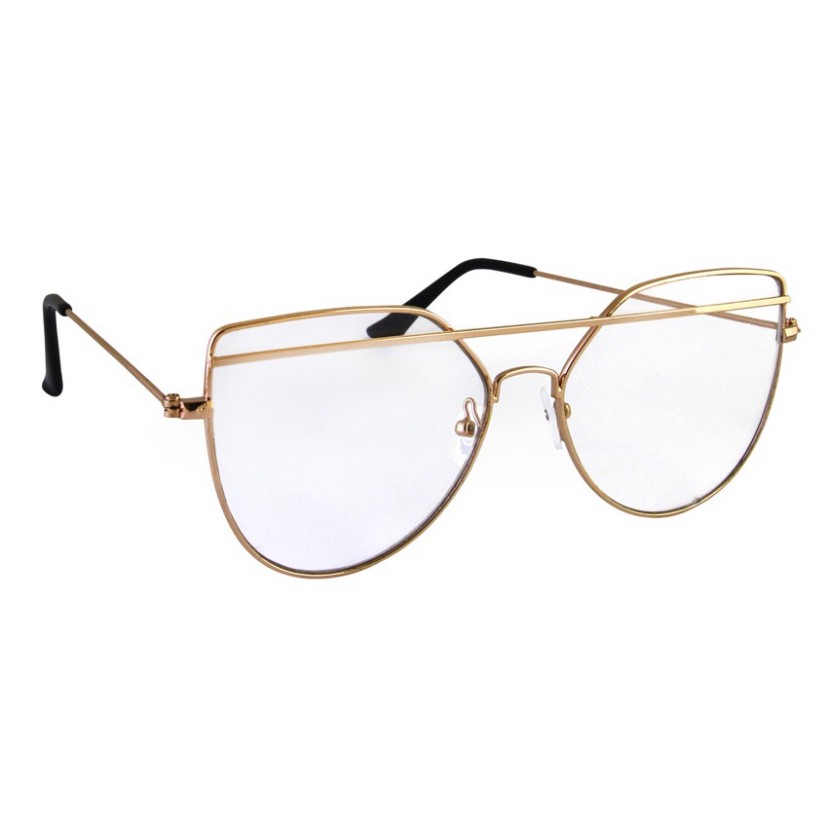 Kacamata Wanita - Kacamata Frame Cat eye x03 CLEAR - Kacamata Frame Korea