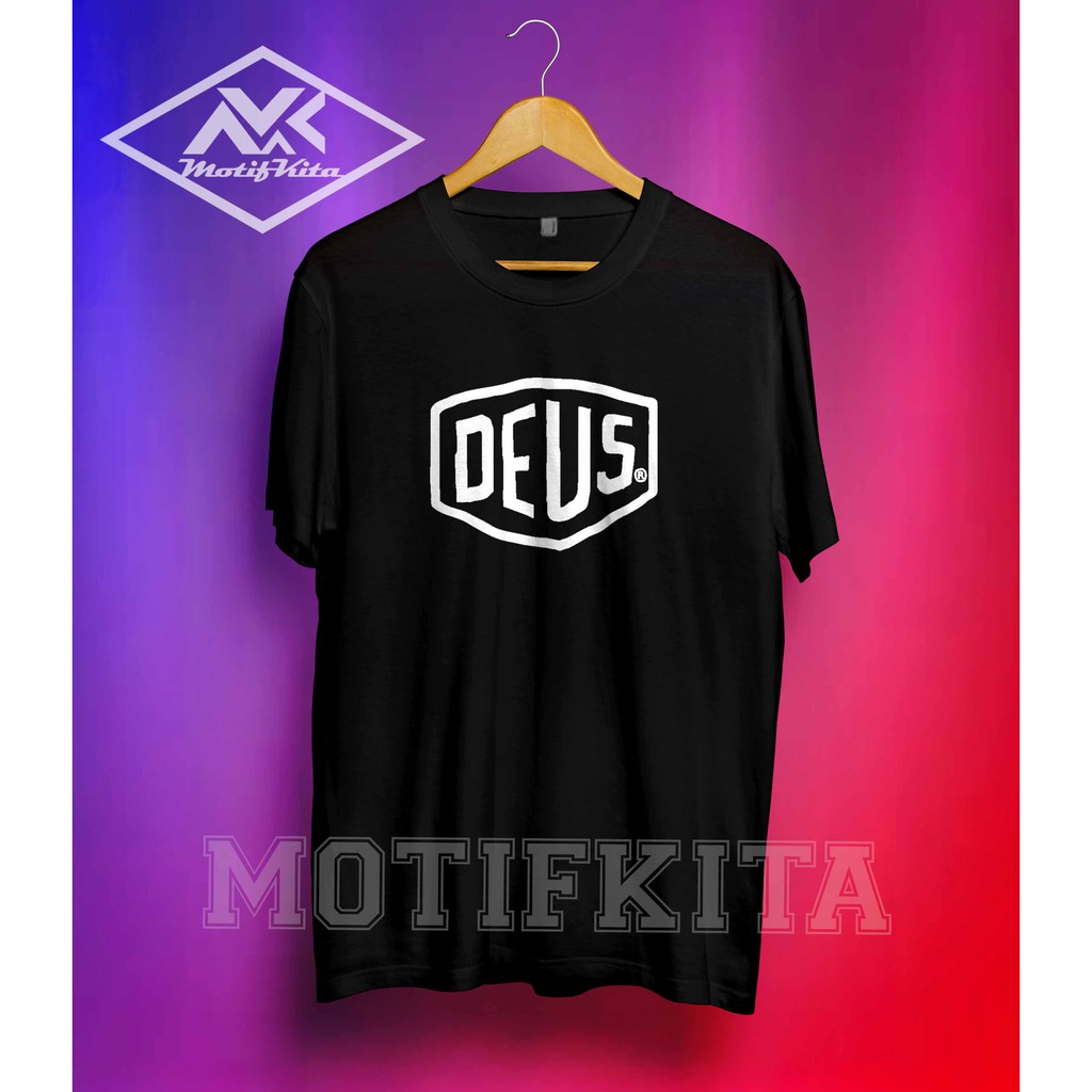 BERKUALITAS Baju  Kaos  DEUS Simple keren  Pria  Warung 