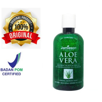 Jamieson Aloe Vera Soothing & Moist Gel 240ml Mengobati Luka Bakar