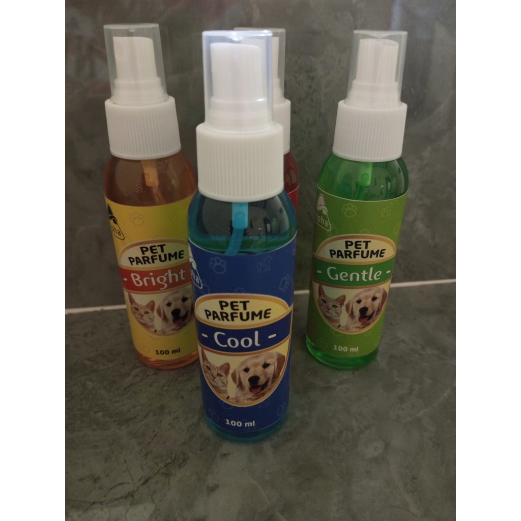 ALPHA - Parfum Kucing - Pewangi Kucing Parfum Anjing Kelinci 100 ml