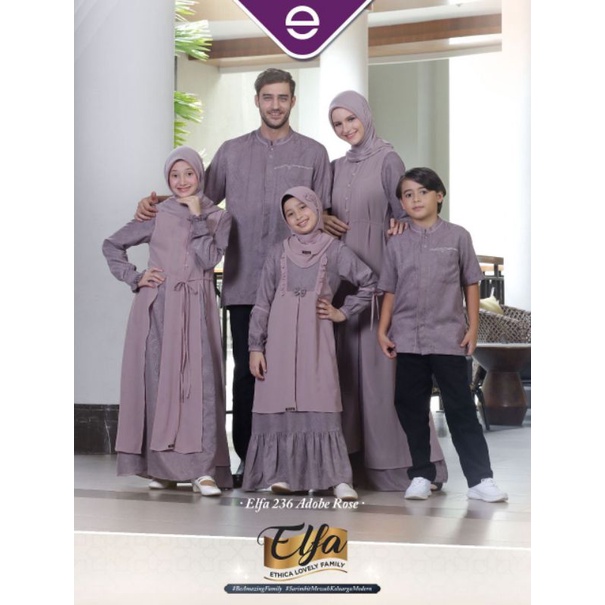 SARIMBIT ELFA 236 ADOBE ROSE || ETHICA