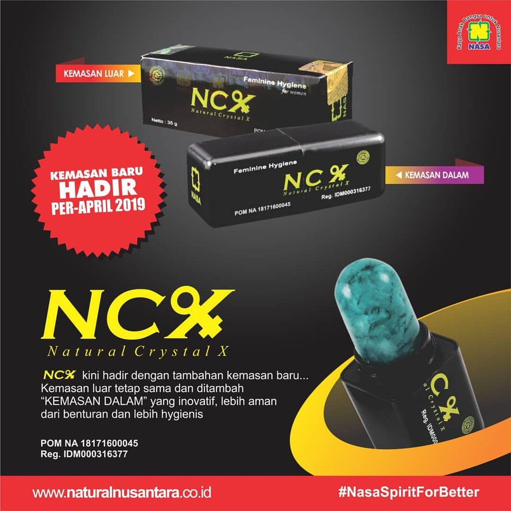 NCX NASA/ Natural Crystal X Original Nasa/ Crystal X