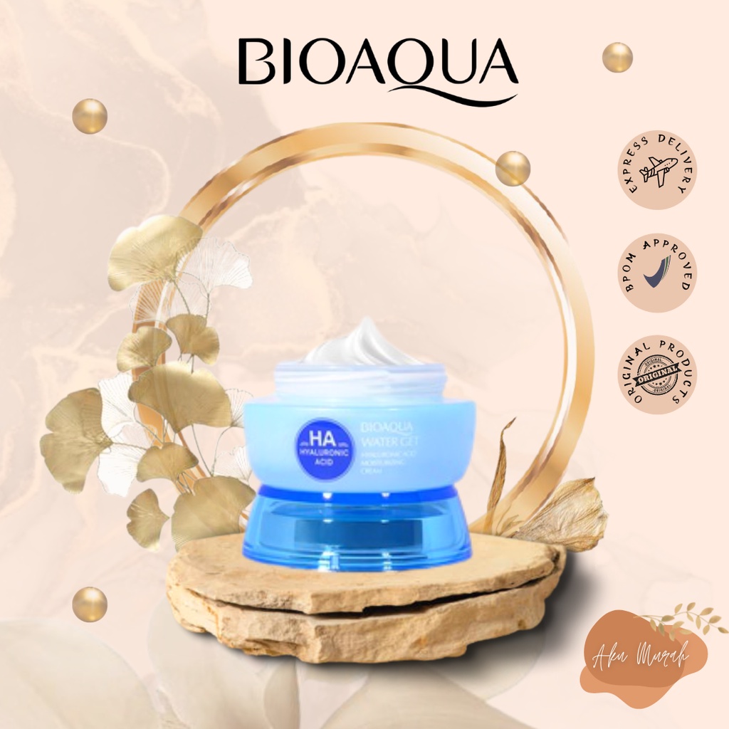 ✨ AKU MURAH ✨ BIOAQUA Hyaluronic Acid Moisturizing Cream 50g BPOM