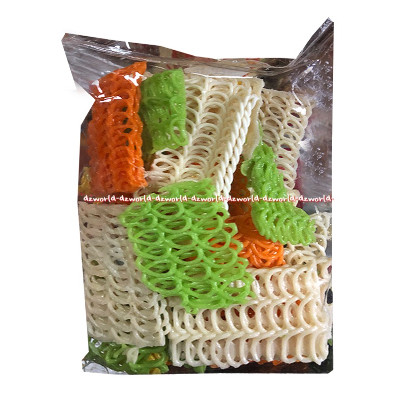 Okey Kerupuk Rosalinda Putih Warna Warni 200gr Krupuk Mie Bogor Warna Siap Goreng Oke Cracker Ok Okay Oke