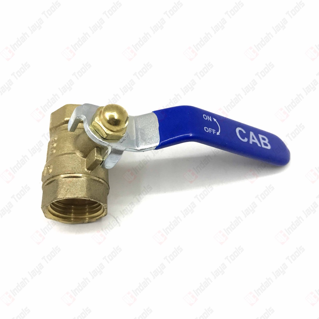 KUNINGAN MURAH Ball Valve 1/2" Keran 1/2 Inci Inch Stop Kran