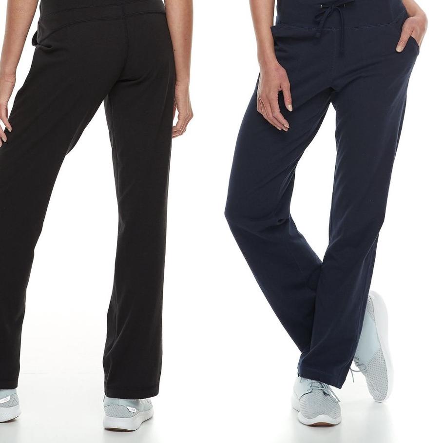 Flash Sale - 3229 - Women's Tek Gear Essential Straight-Leg Pants  Celana panjang wanita ,,