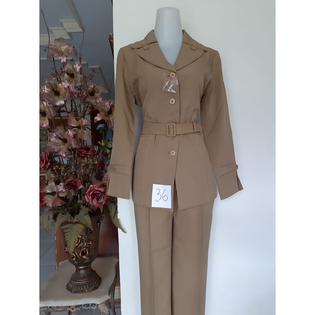 Setelan Blazer PNS Pemda/Baju Dinas Pemda PNS/PDH PNS PEMDA