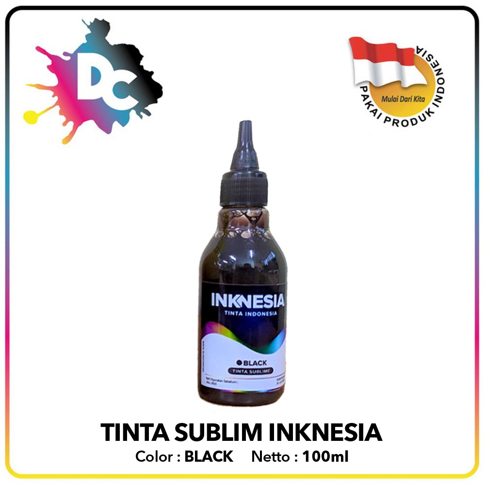 Tinta Sublim Inknesia L Series &amp; T Series 100ml Ekonomis L120 L200 L310 L360 L365 L380 L365 L1300 Dll