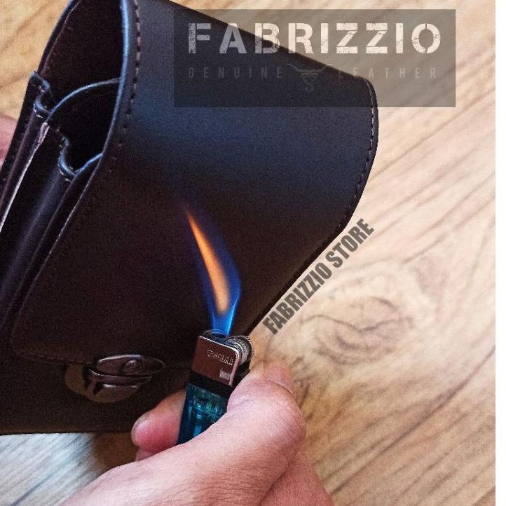 ✮ sarung hp pinggang 2 slot kulit sapi asli ✹