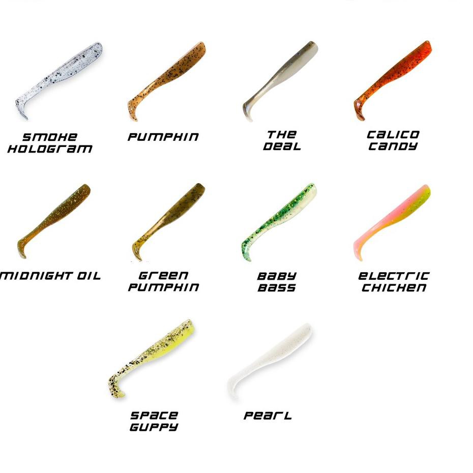 

0KA ❤️ SLIM SWIMZ 2.5" (1 PACK = 8 PCS) - PART 2 0KA