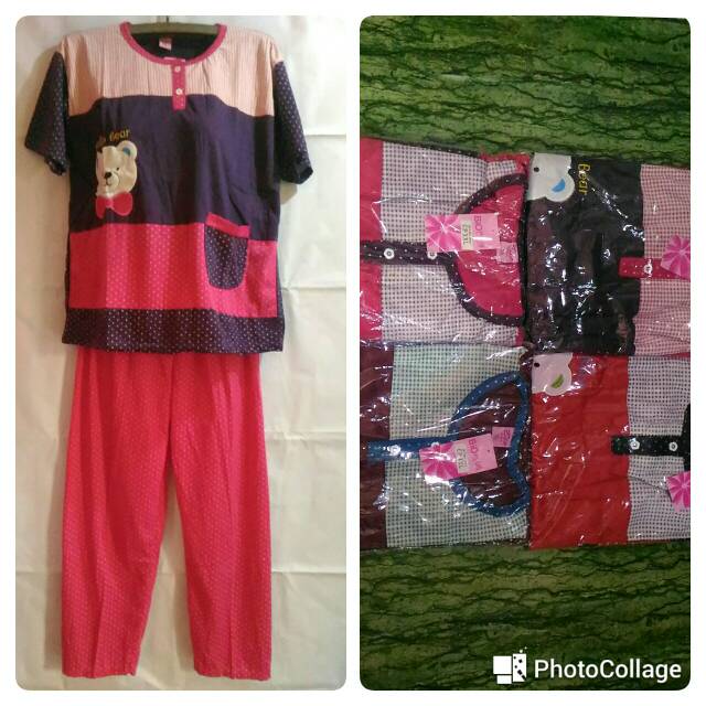 Baju tidur kaos cp jumbo