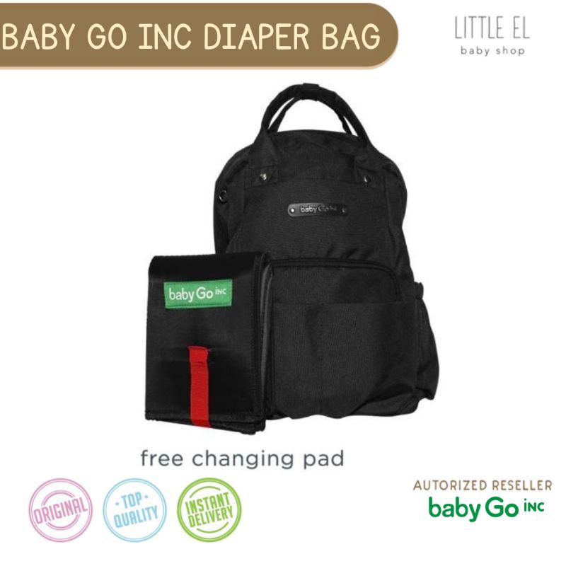BabyGo Inc - Babygo Inc Luna Diaper Bag Backpack baby go inc babygoinc tas bayi -anak