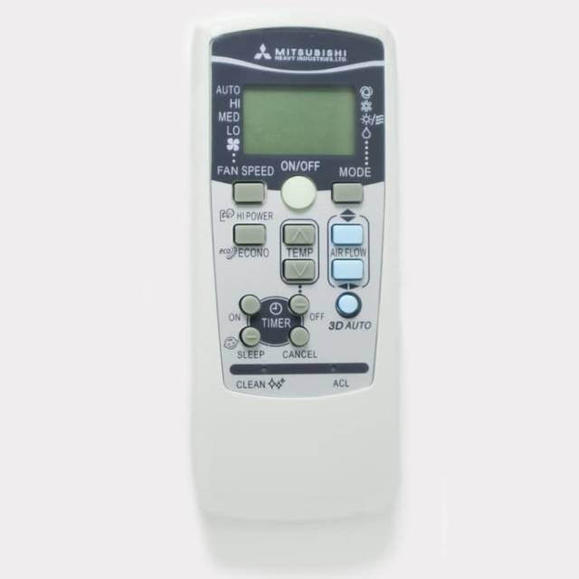 Remote Ac Mitsubishi