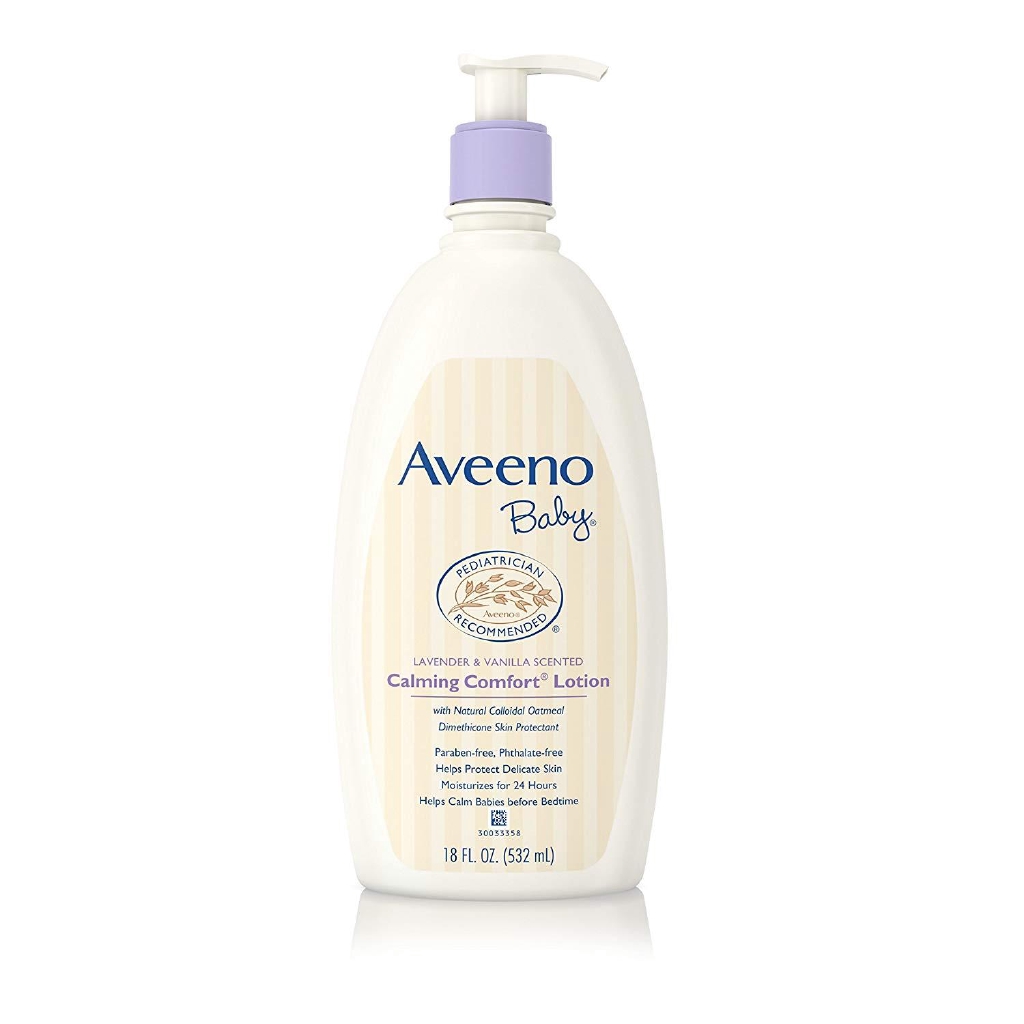 aveeno baby calming comfort lotion 18 oz