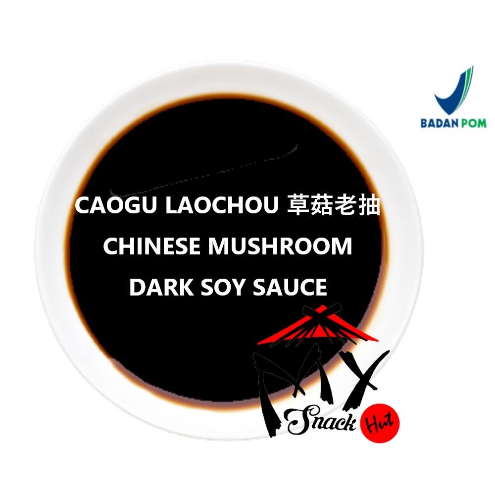 

CAO GU LAO CHOU 50ML - KECAP ASIN HITAM RASA JAMUR MASAKAN CHINA - MUSHROOM FLAVOURED DARK SOY SOYA CHINESE SAUCE Berkualitas