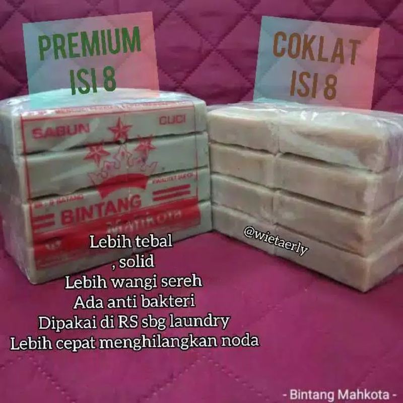 

sabun coklat mahkota