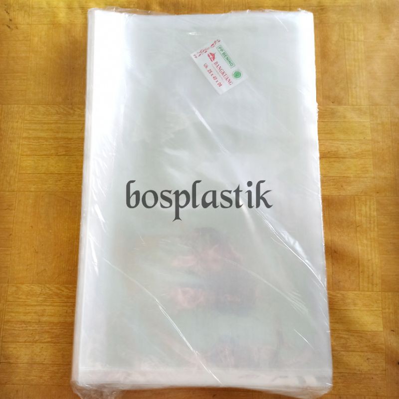 Plastik PP Tebal 08 Bening/ Plastik Bening Snack Kripik (1kg)