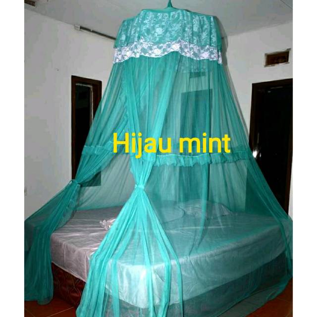 Kelambu Gantung JODHA Hijau Mint