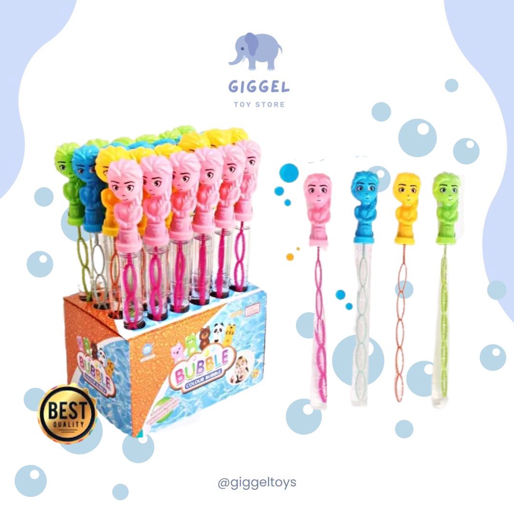 [ Giggel ] Mainan Gelembung Stick Bubble Jumbo 36 CM/  Bubble Sabun Stik Panjang / Gelembung Tiup Balon